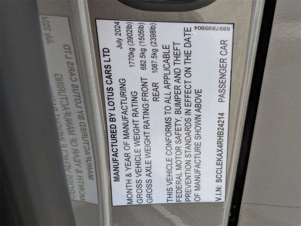 Used 2024 Lotus Emira First Edition image 36