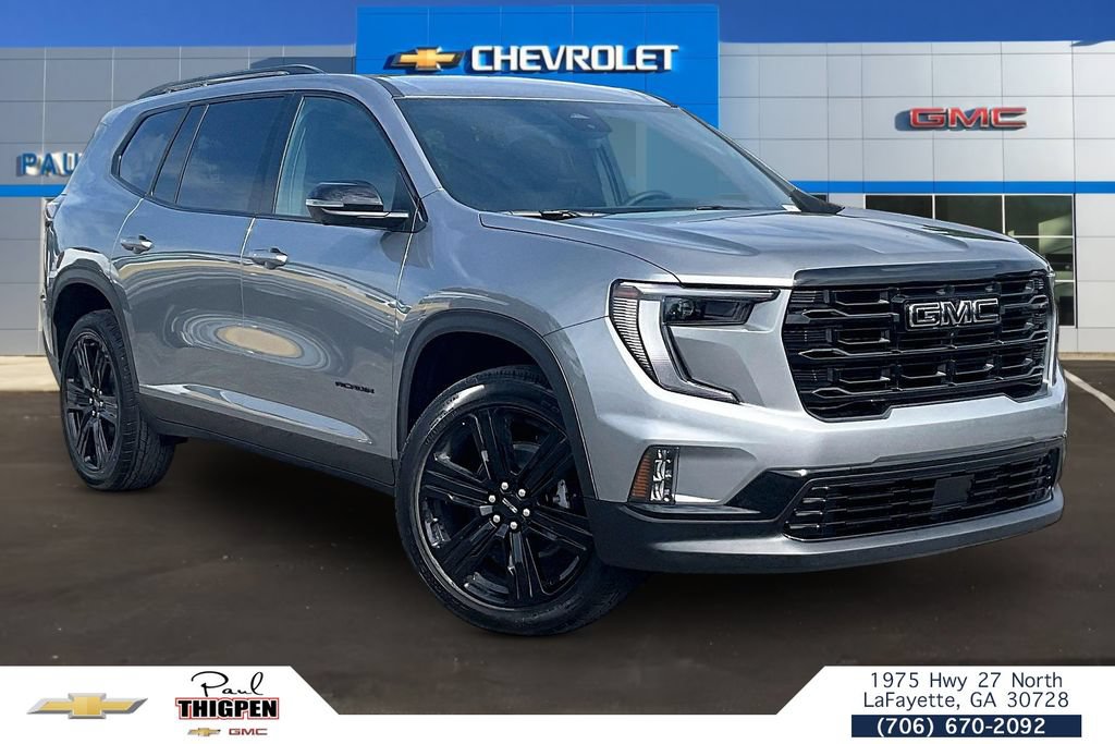 New 2026 GMC Acadia Elevation w/ Black Edition
