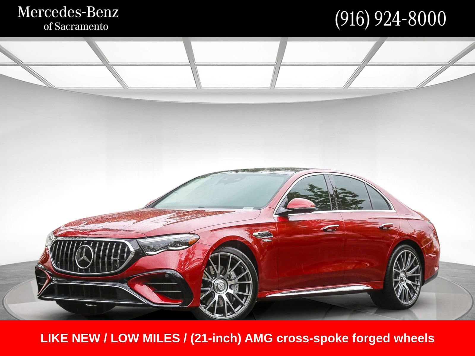 Certified 2025 Mercedes-Benz E 53 AMG e 4MATIC Sedan w/ Driver Assistance Package