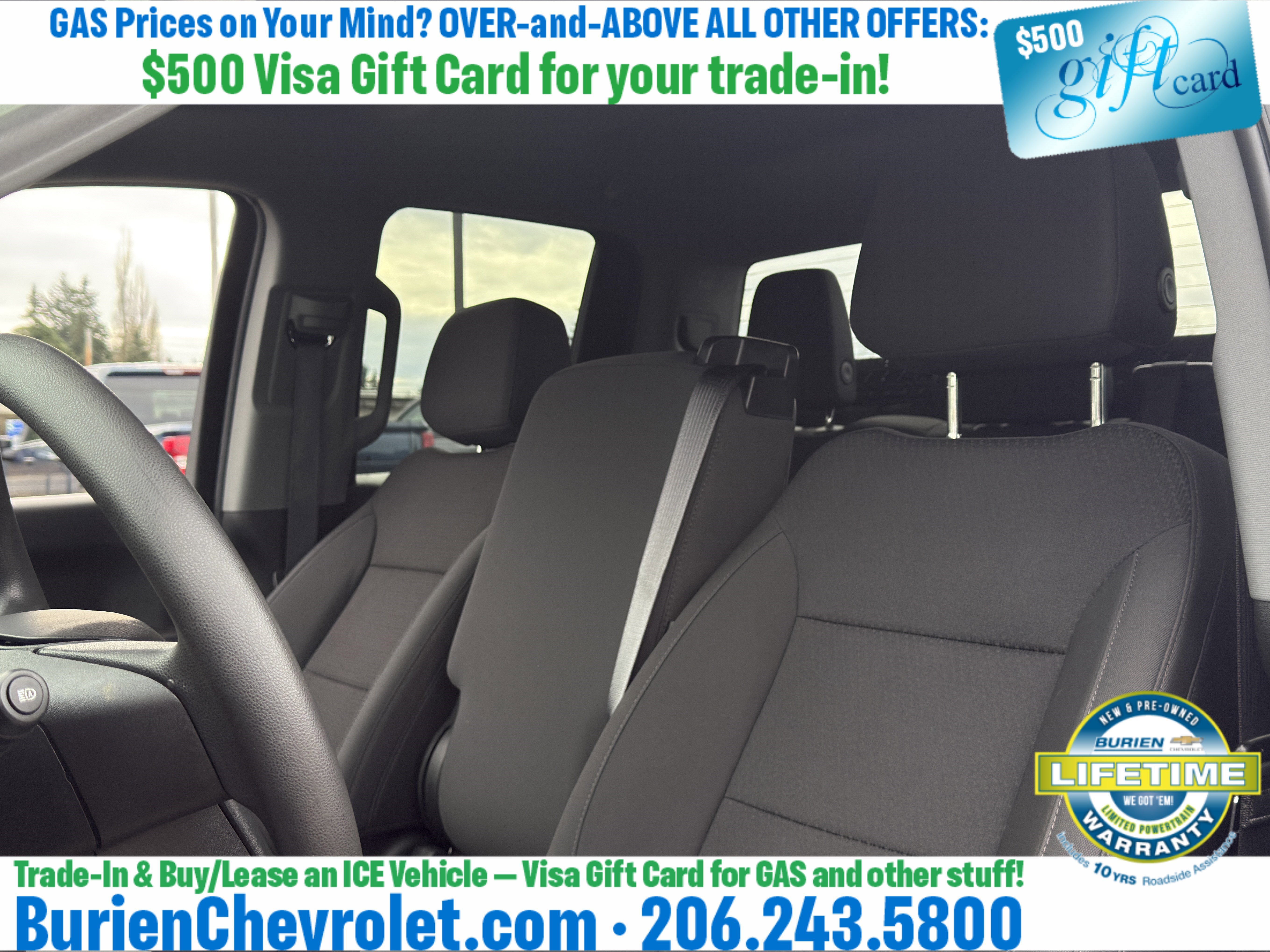 Used 2023 GMC Sierra 1500 Pro w/ Pro Value Package AWD/4WD image 10