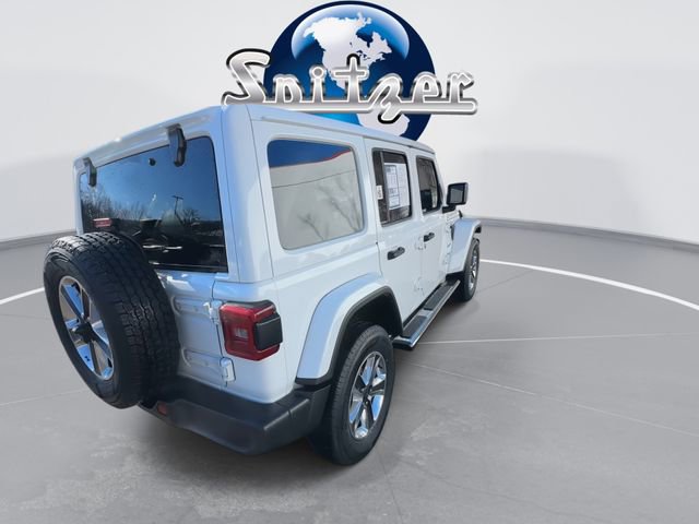 Used 2021 Jeep Wrangler Unlimited Sahara w/ LED Lighting Group AWD/4WD image 9