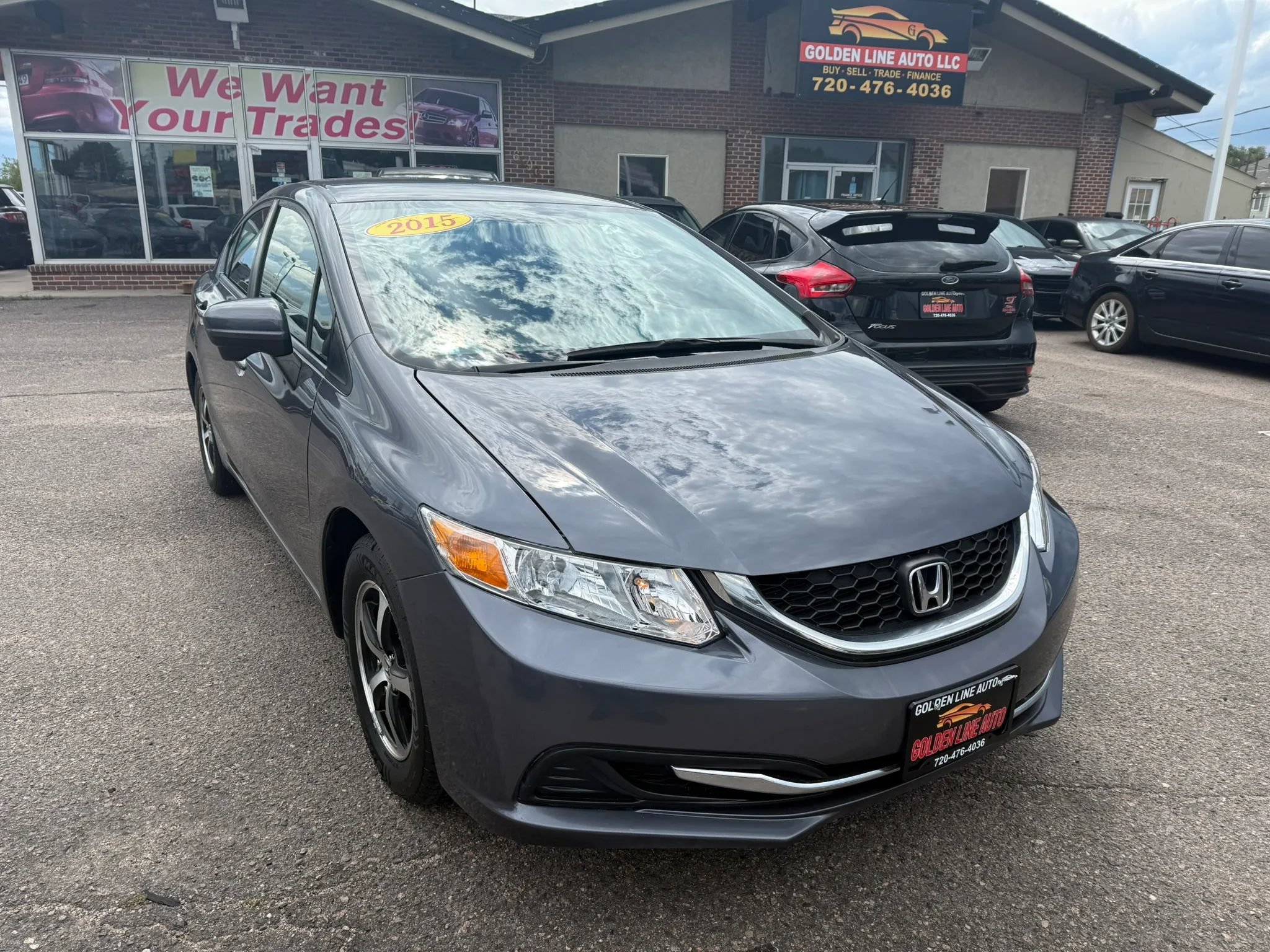 Used 2015 Honda Civic SE image 2