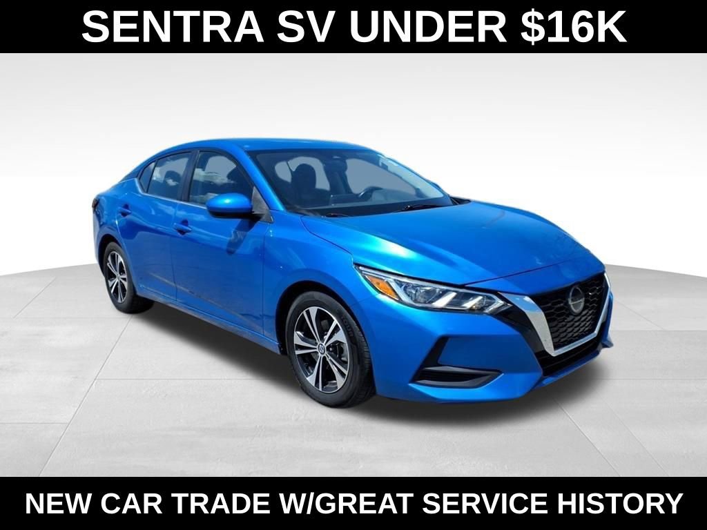Used 2021 Nissan Sentra SV FWD image 1