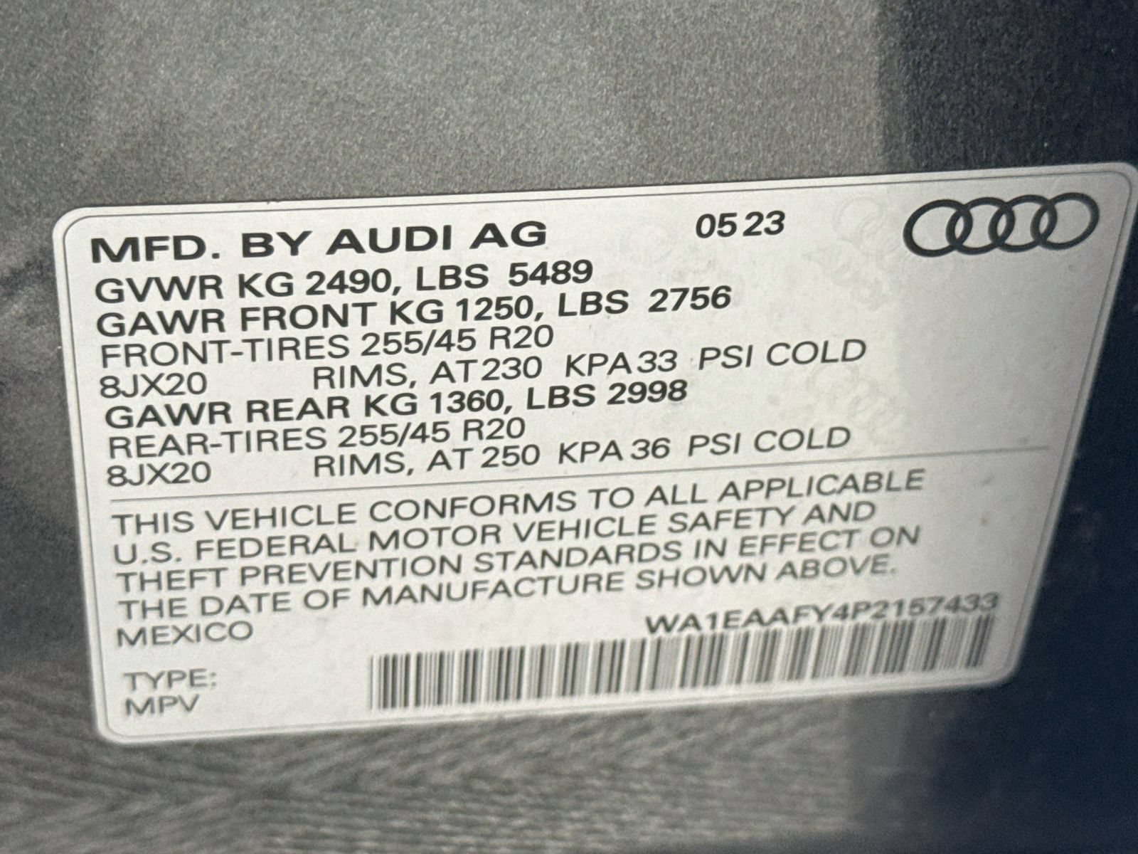 Certified 2023 Audi Q5 2.0T Premium Plus w/ Premium Plus Package AWD/4WD image 32