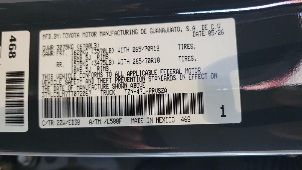 New 2026 Toyota Tacoma TRD Pro AWD/4WD image 28
