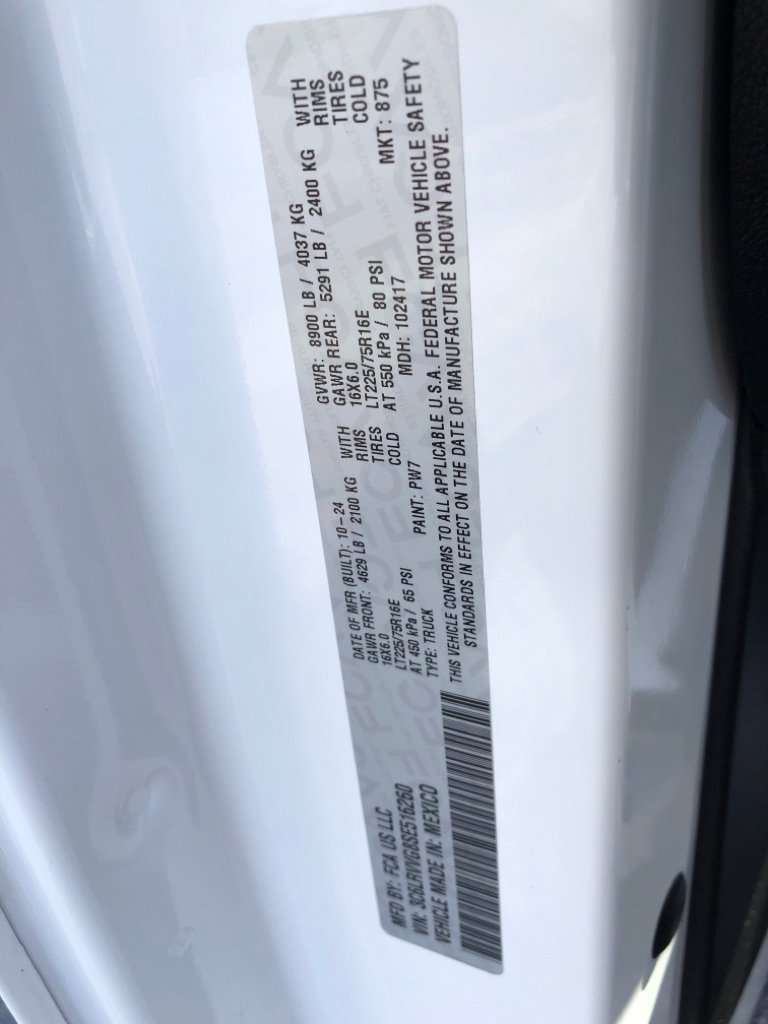 Used 2025 RAM ProMaster 2500 w/ U-Haul Equipment Group FWD image 36
