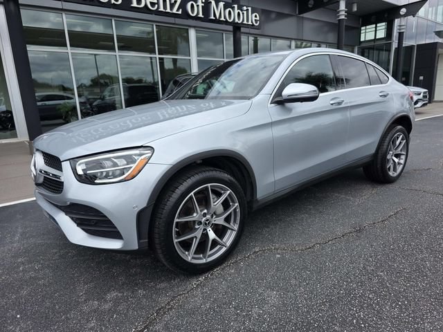 Certified 2021 Mercedes-Benz GLC 300 4MATIC Coupe w/ AMG Line image 2