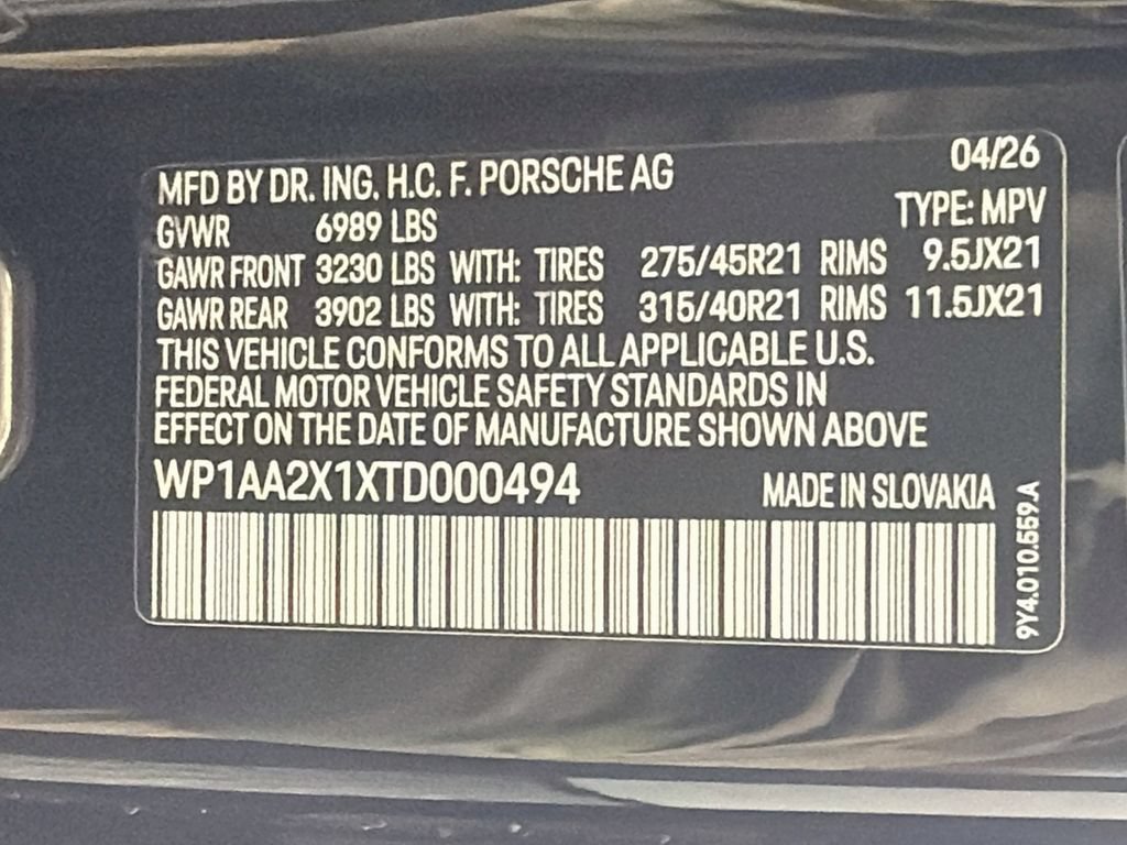 New 2026 Porsche Cayenne Electric AWD/4WD image 34
