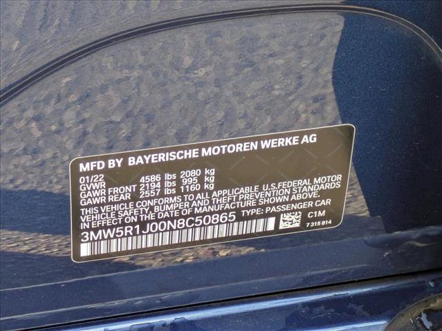 Used 2022 BMW 330i Sedan w/ Convenience Package image 26