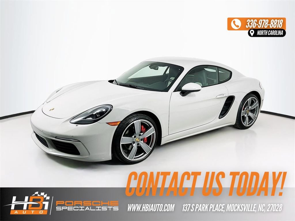 Used 2018 Porsche 718 Cayman S
