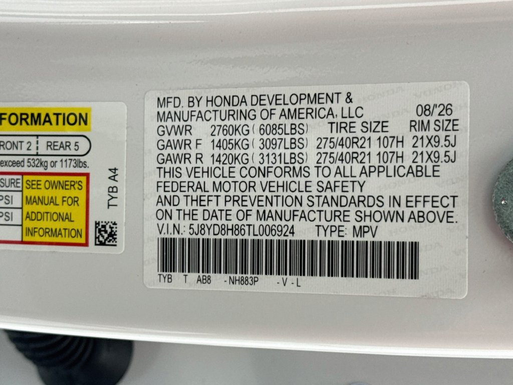 New 2026 Acura MDX Type S w/ Advance Package AWD/4WD image 30