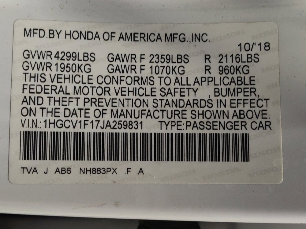 Used 2018 Honda Accord LX image 33