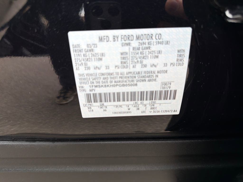 Used 2023 Ford Explorer ST-Line w/ Class IV Trailer Tow Package AWD/4WD image 30