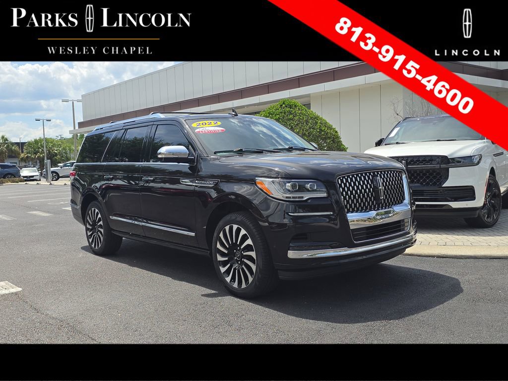 Certified 2022 Lincoln Navigator L Black Label AWD/4WD image 1