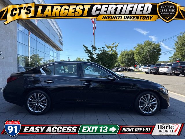 Certified 2022 INFINITI Q50 Luxe w/ Cargo Package AWD/4WD image 2