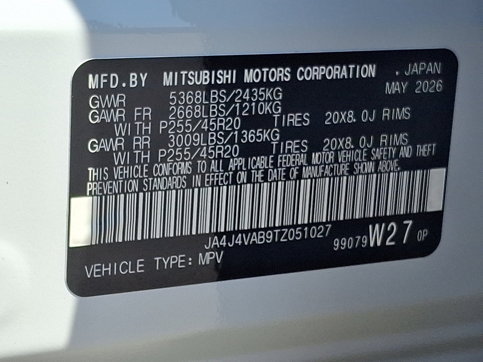 New 2026 Mitsubishi Outlander LE AWD/4WD image 21