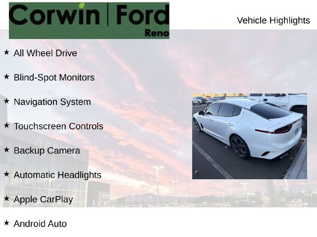 Used 2021 Kia Stinger GT AWD/4WD image 7
