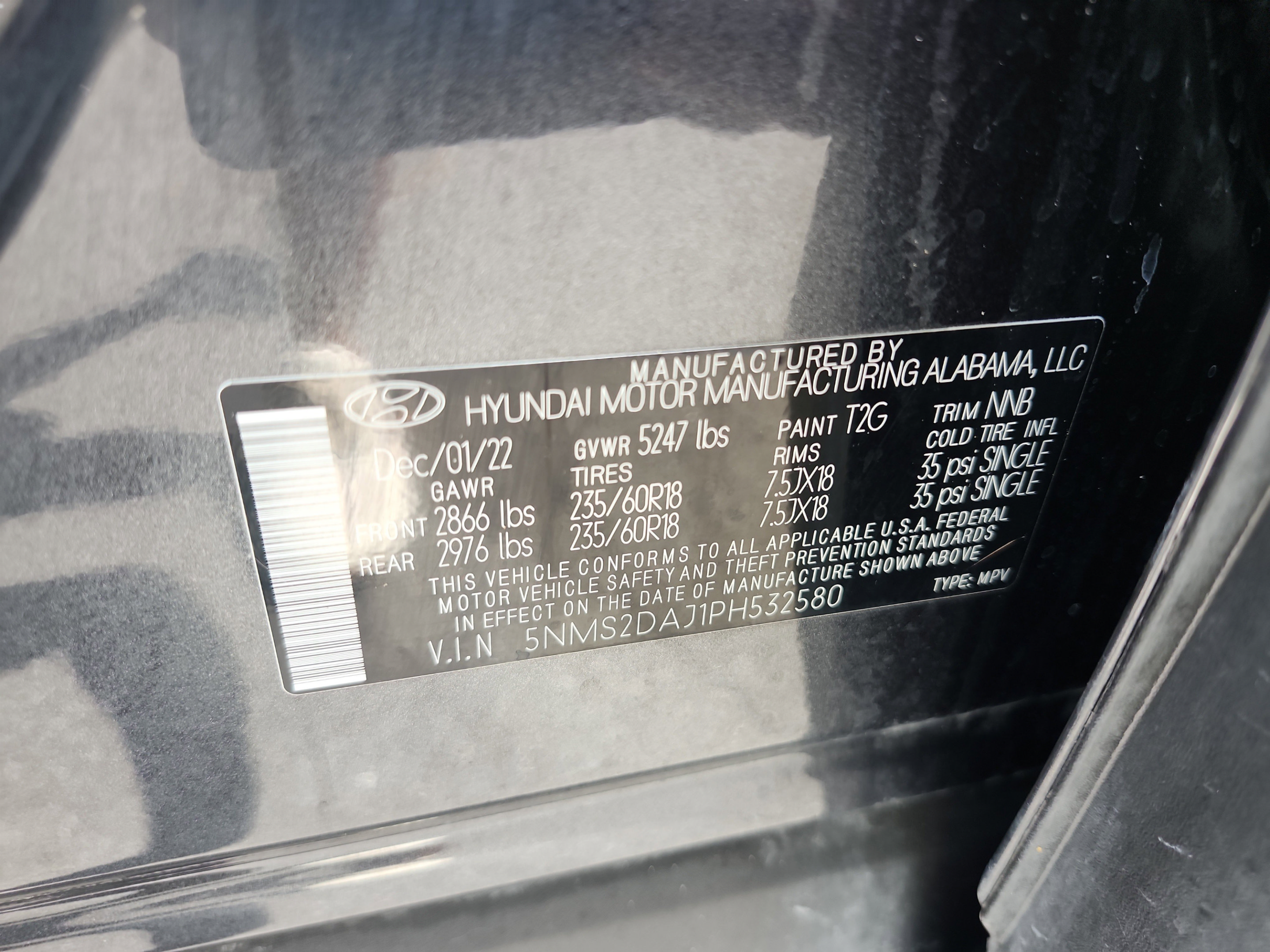 Certified 2023 Hyundai Santa Fe SEL w/ Cargo Package AWD/4WD image 32