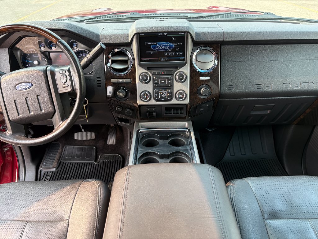Used 2015 Ford F350 Platinum w/ Snow Plow Prep Package AWD/4WD image 17