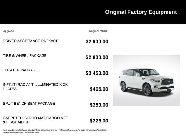 Used 2018 INFINITI QX80 2WD w/ Driver Assistance Package image 9