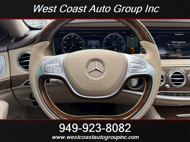 Used 2015 Mercedes-Benz S 550 Sedan w/ Premium 1 Package image 24