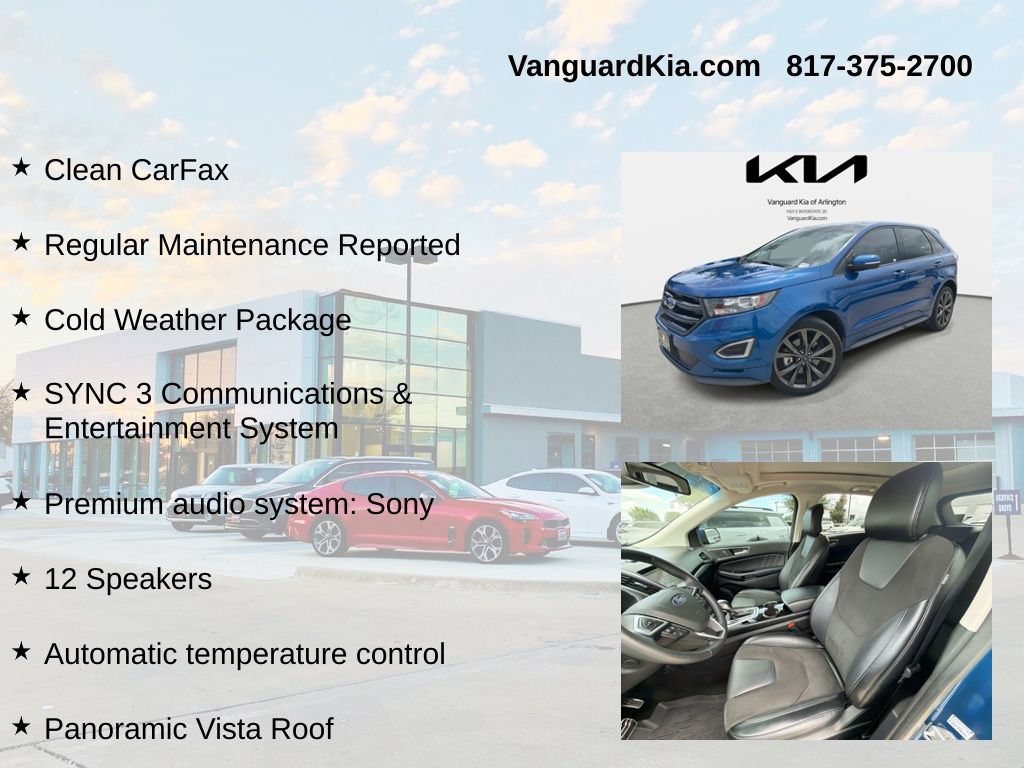 Used 2018 Ford Edge Sport w/ Equipment Group 401A AWD/4WD image 6