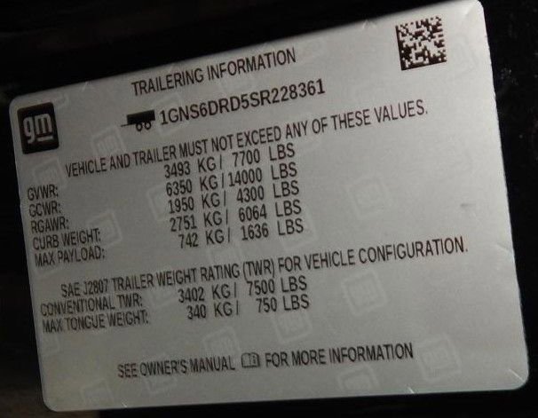 Used 2025 Chevrolet Suburban Z71 AWD/4WD image 15