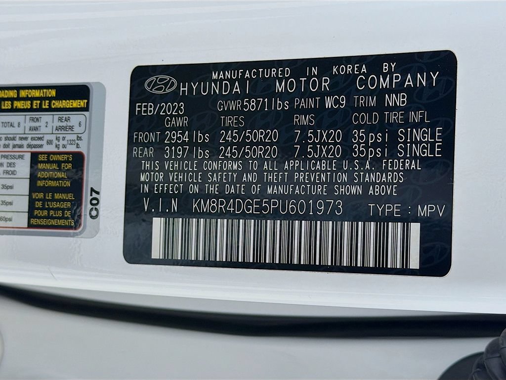 Used 2023 Hyundai Palisade SEL AWD/4WD image 46