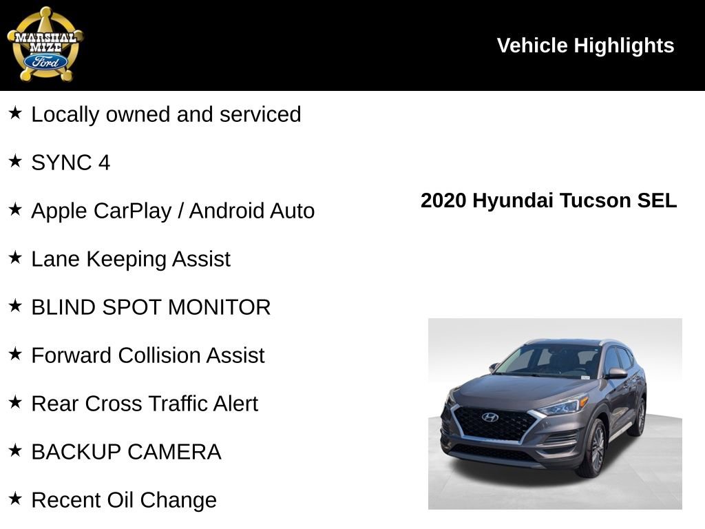 Used 2020 Hyundai Tucson SEL w/ Winter Weather Package image 2