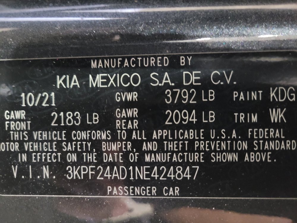 Used 2022 Kia Forte LXS w/ LXS Technology Package FWD image 33