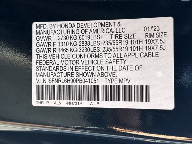 Used 2023 Honda Odyssey Elite image 35
