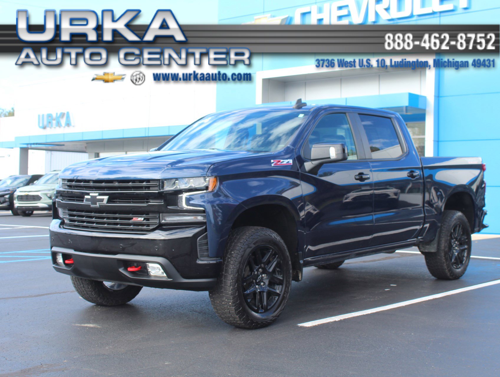 Certified 2022 Chevrolet Silverado 1500 LT Trail Boss w/ Safety Package