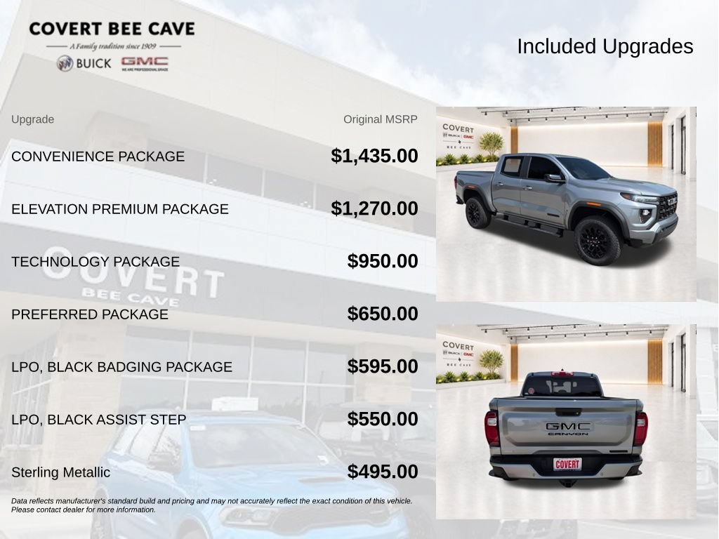 New 2026 GMC Canyon Elevation w/ Convenience Package AWD/4WD image 8