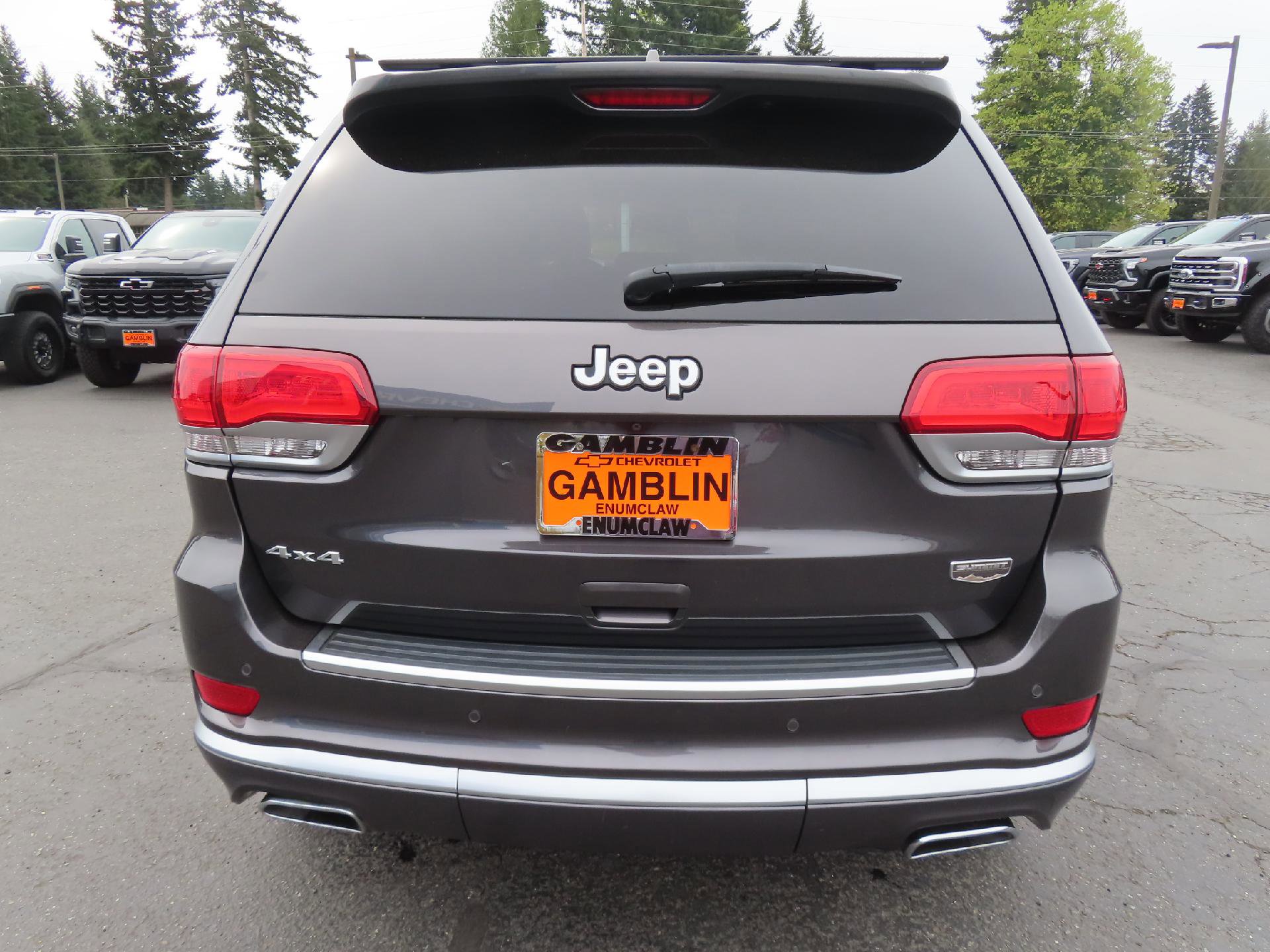Used 2016 Jeep Grand Cherokee Summit w/ Platinum Series Group AWD/4WD image 7