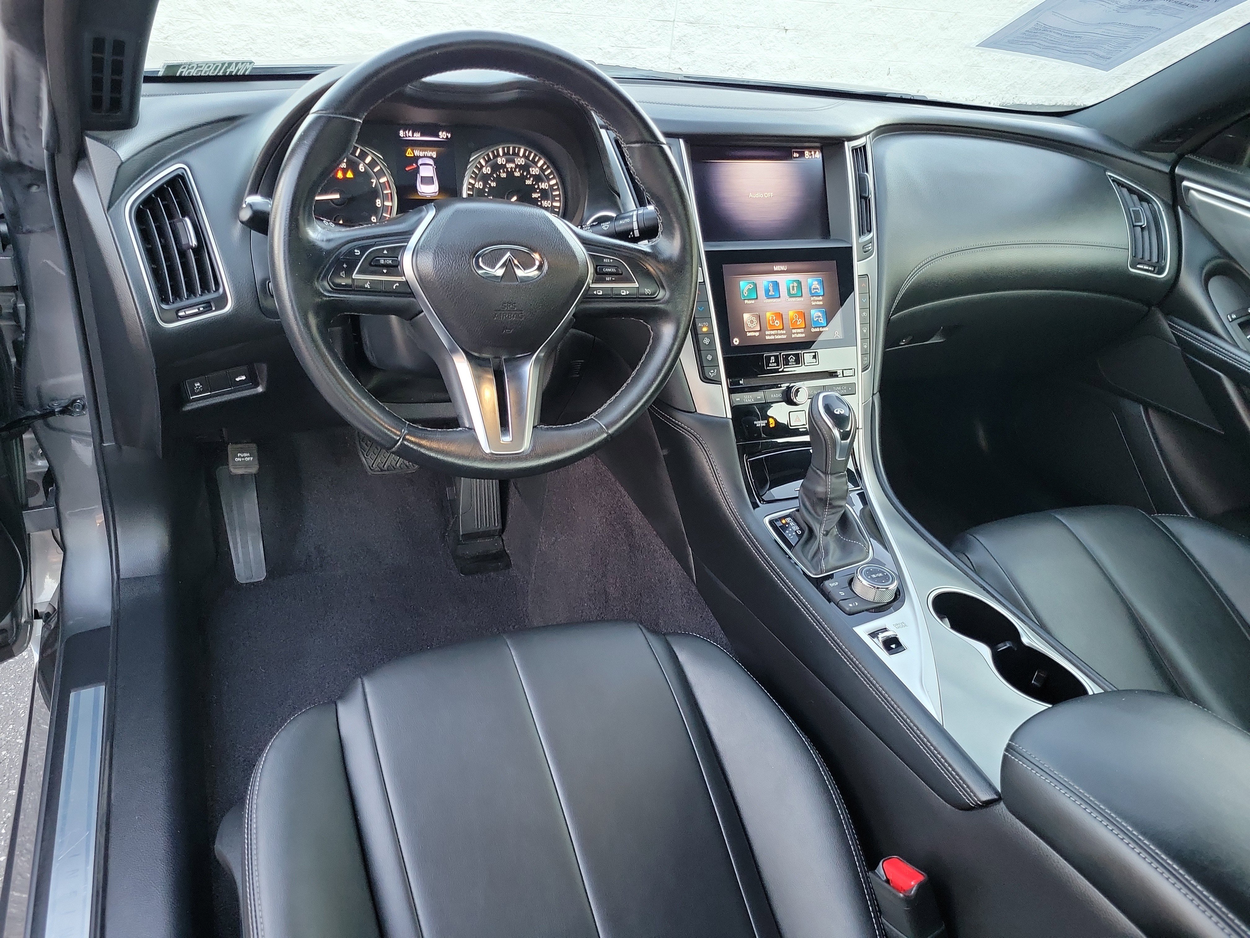 Used 2021 INFINITI Q60 3.0t Pure image 6