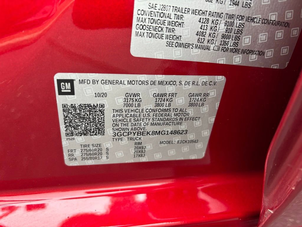 Used 2021 Chevrolet Silverado 1500 Custom image 12