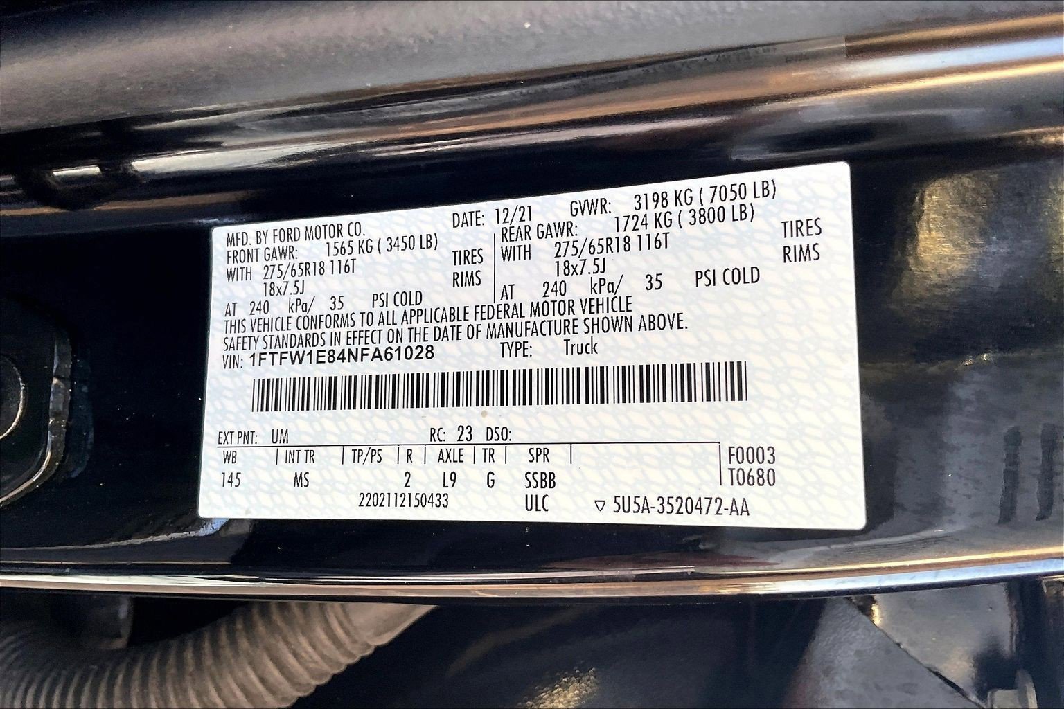 Used 2022 Ford F150 XLT w/ Equipment Group 302A High image 27