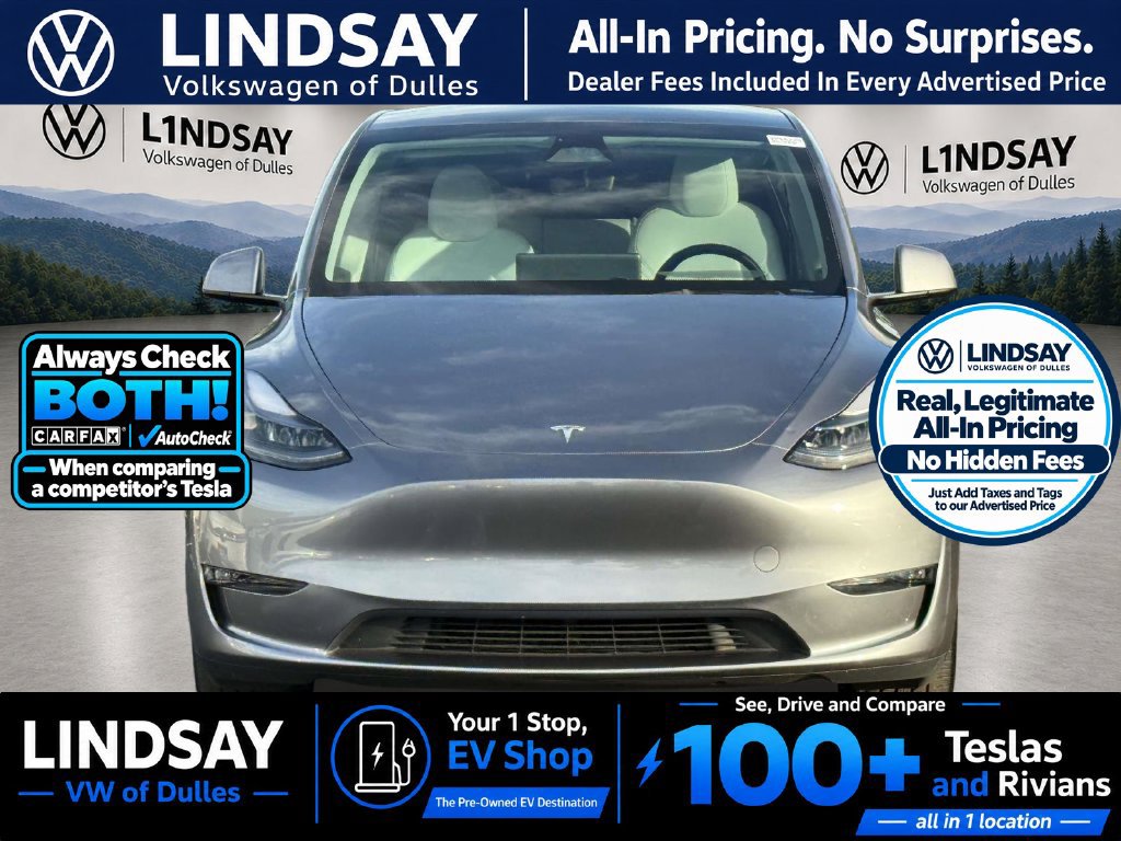 Used 2024 Tesla Model Y Long Range AWD/4WD image 2