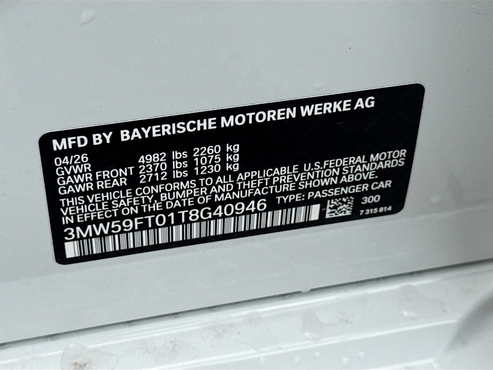 New 2026 BMW M340i RWD image 43