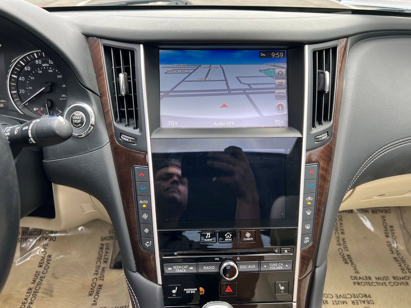 Used 2019 INFINITI Q50 Luxe w/ Essential Package (3.0T Luxe) image 34
