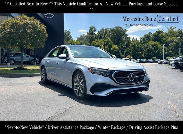 Certified 2026 Mercedes-Benz E 350 4MATIC Sedan