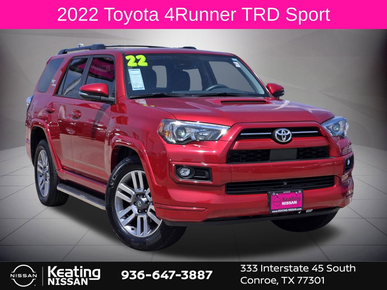 Used 2022 Toyota 4Runner TRD Sport