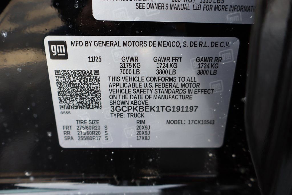 New 2026 Chevrolet Silverado 1500 Custom w/ Turbomax Blackout Package image 4