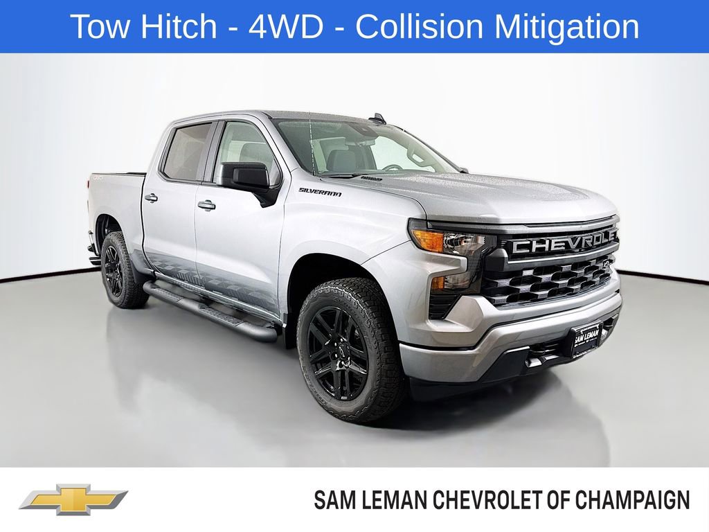 New 2026 Chevrolet Silverado 1500 Custom w/ Turbomax Blackout Package