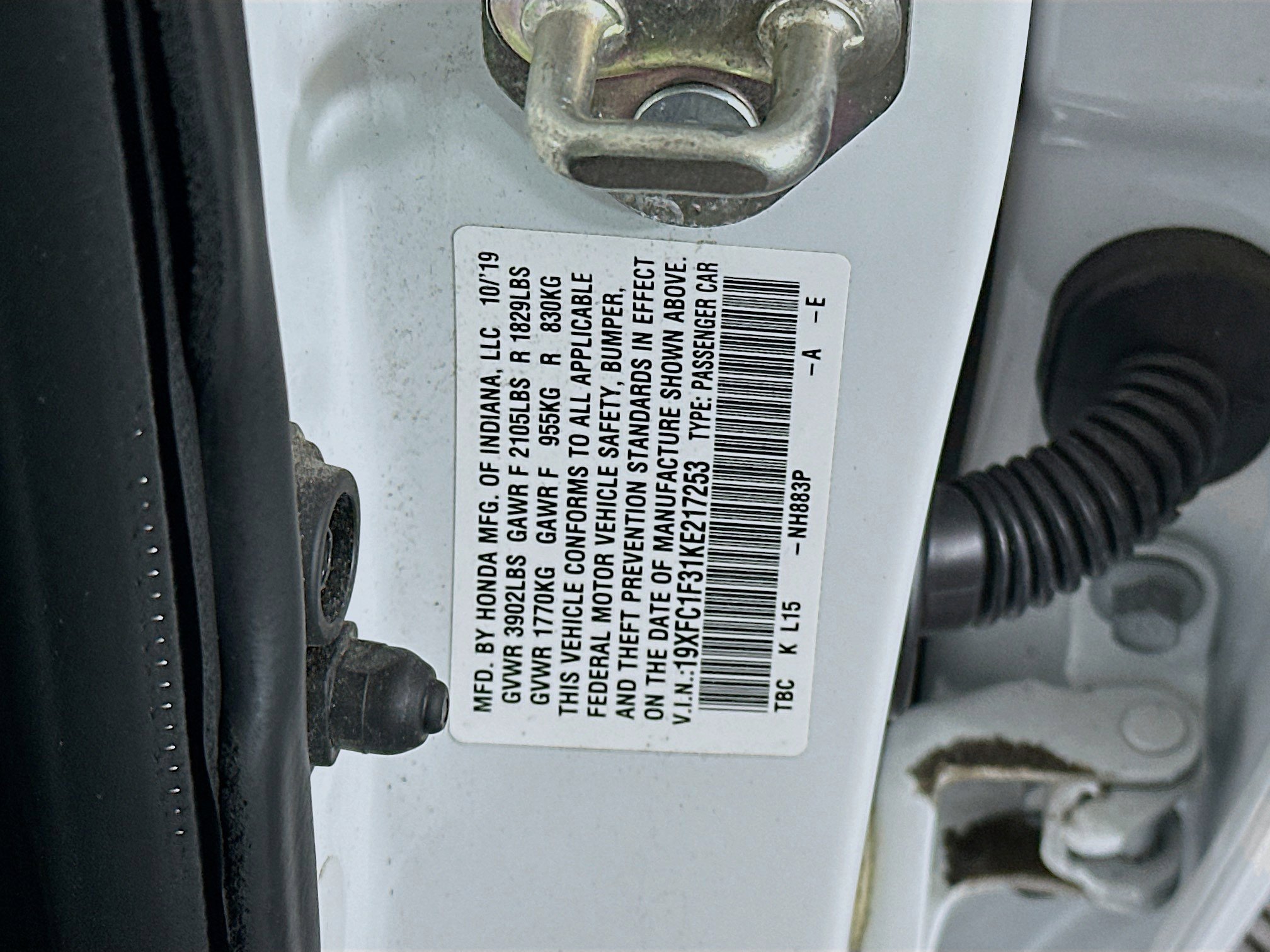 Used 2019 Honda Civic EX image 12