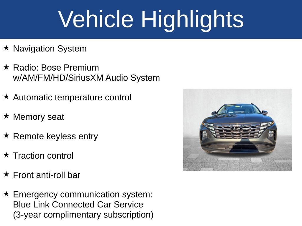 Used 2022 Hyundai Tucson Limited w/ Cargo Package image 3