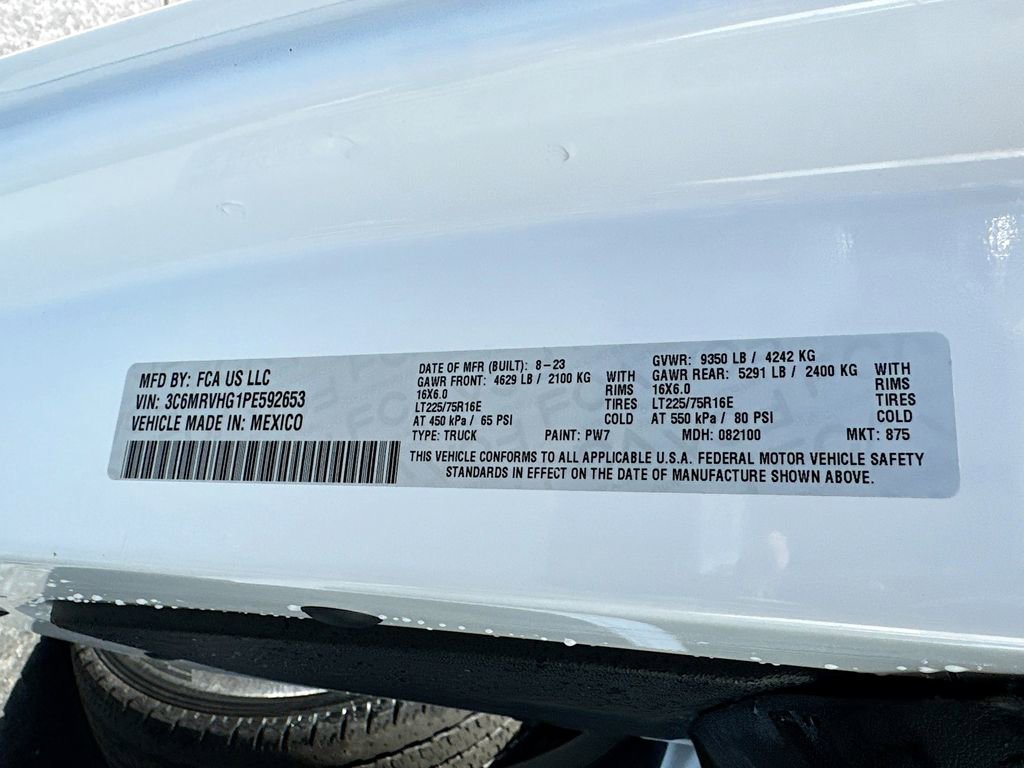 Used 2023 RAM ProMaster 3500 FWD image 23