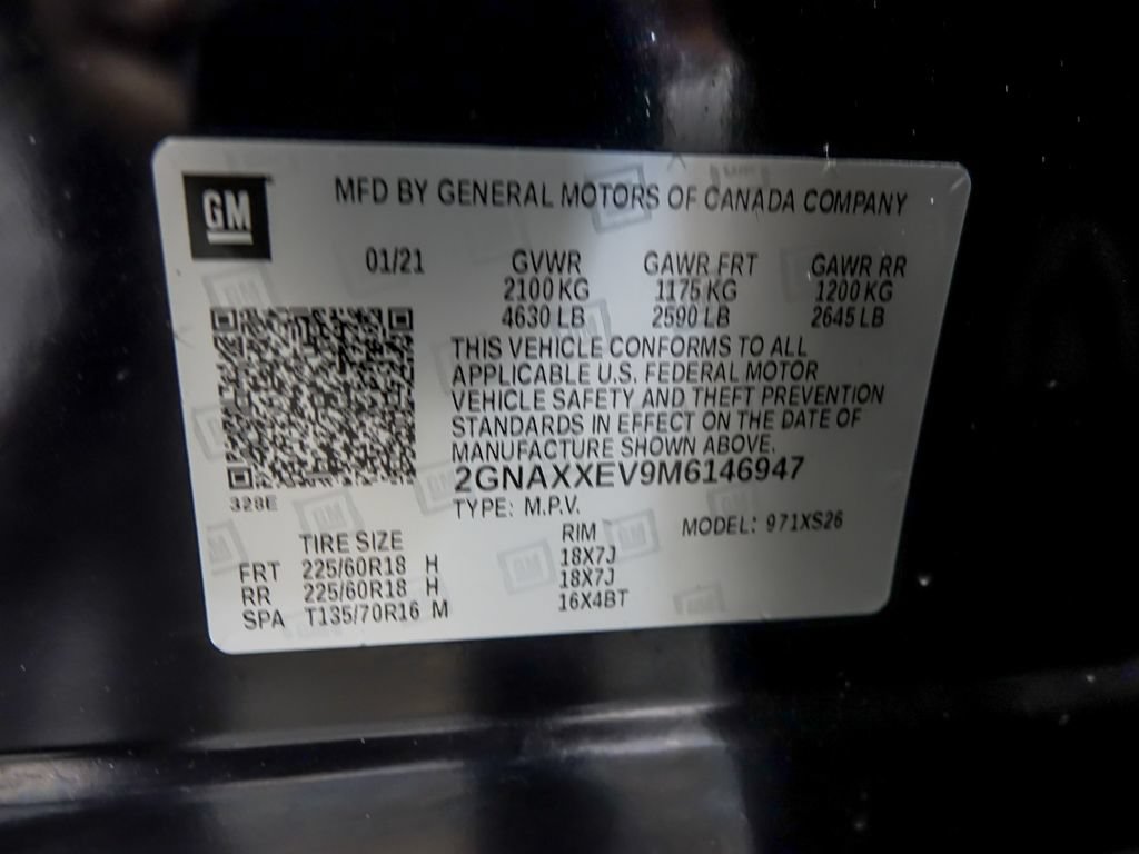 Used 2021 Chevrolet Equinox Premier AWD/4WD image 32