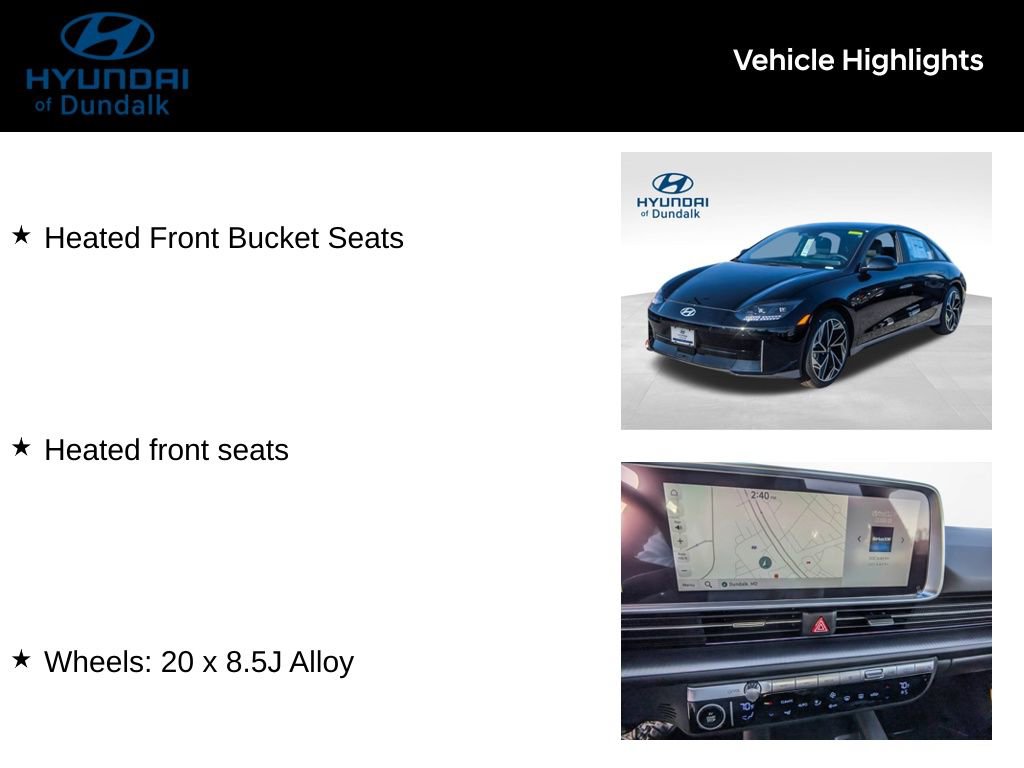 New 2024 Hyundai Ioniq 6 SEL image 40