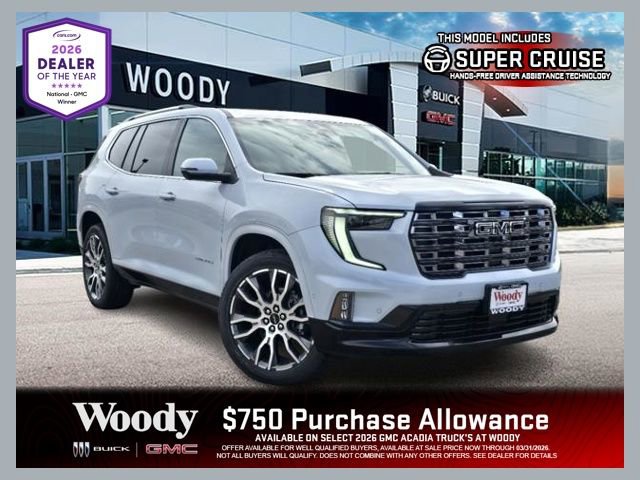 New 2026 GMC Acadia Denali Ultimate AWD/4WD image 1